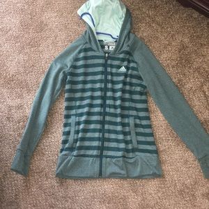 Zip-up adidas jacket